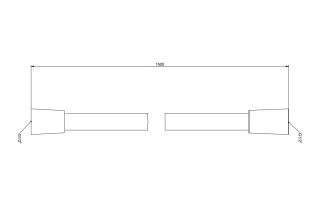 Душевой шланг Gessi Сromalux 01637.149 150 см брашированный никель
